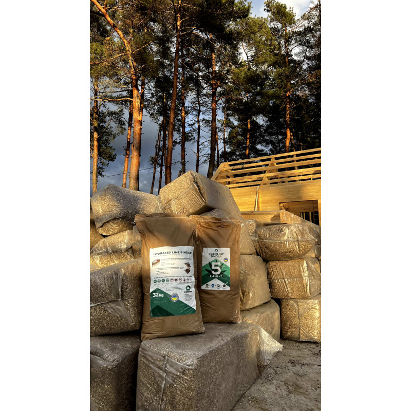 В’яжуче “П’ятий Елемент” Hempire - для конопляного утеплювача, єко-будівництва