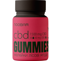 Желейні CBD ведмедики Лісові ягоди (30 шт) Noobar