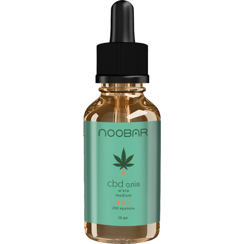CBD олія 25% (2500 мг): смак м’яти, 10 мл з піпеткою та розпилювачем - Максимальна підтримка організму