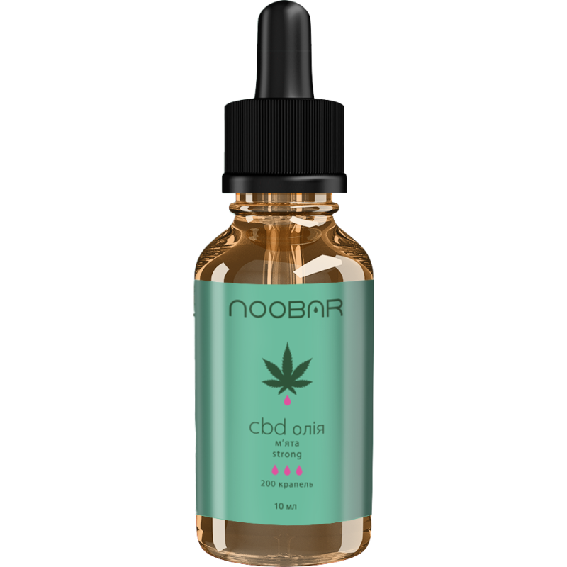 CBD олія 35% (3500 мг): смак м’яти, 10 мл з піпеткою та розпилювачем - Максимальна підтримка організму